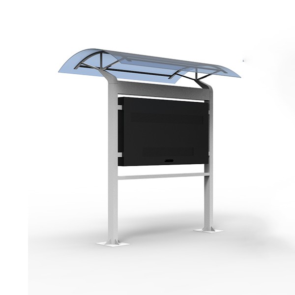 55寸橫屏立柱頂棚款戶外廣告機