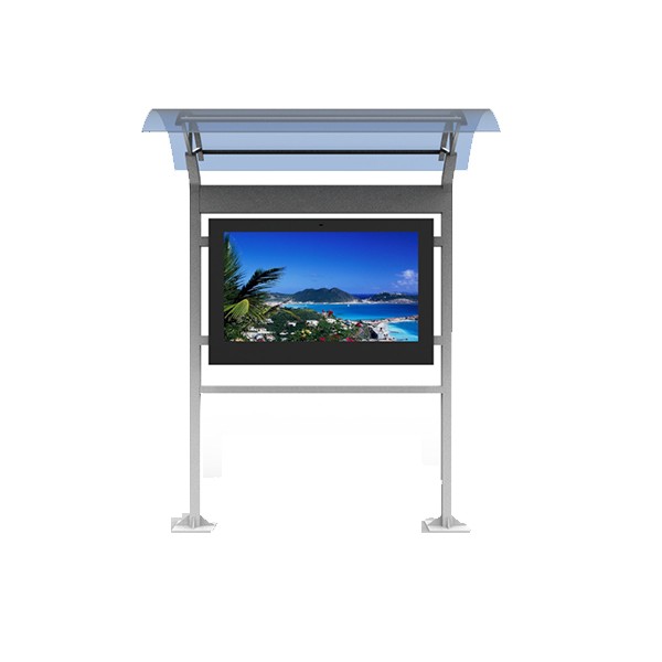 55寸橫屏立柱頂棚款戶外廣告機